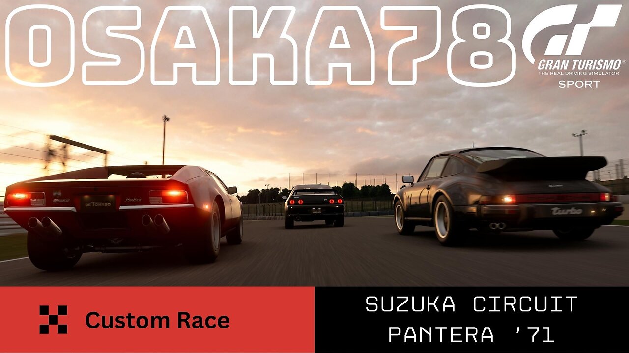 Osaka78 on GT SPORT Suzuka Circuit Pantera '71
