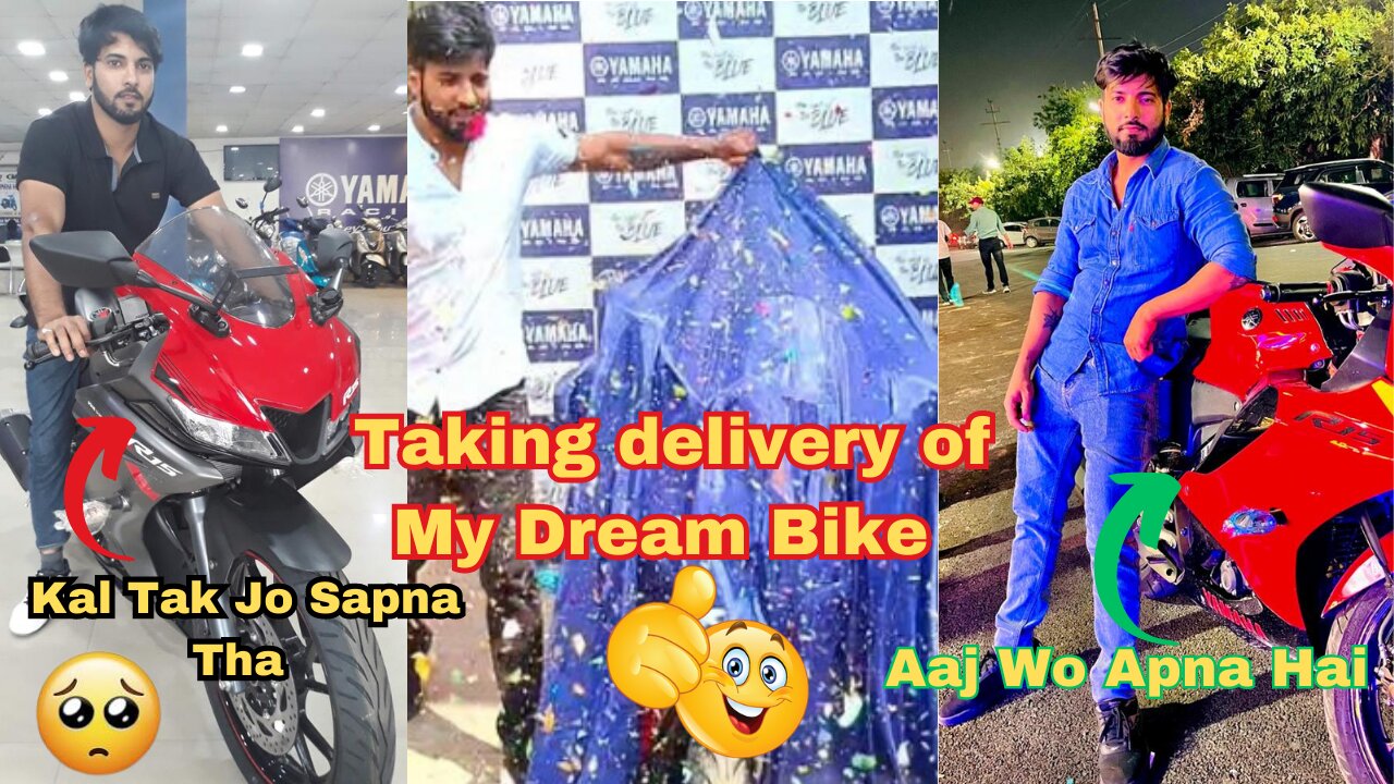 Taking Delivery of New Yamaha R15 v4 | My Dream bike delivery