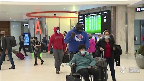 Busy weekend for Tampa International Airport