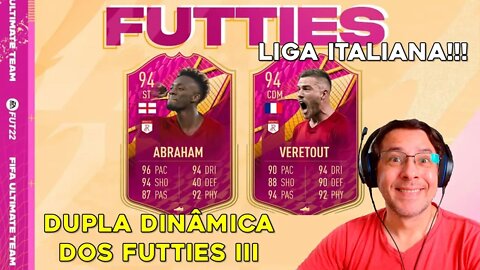 DUPLA DA LIGA ITALIANA!!! ABRAHAM E VERETOUT: FIFA OBJECTIVE SPECIALIST! Ep. #35 FIFA 22 - PS5