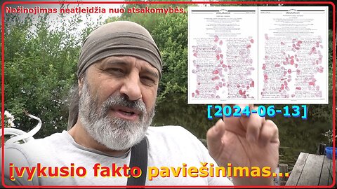 Liaudies valia - deklaracija. Viešas įvykusio fakto paskelbimas