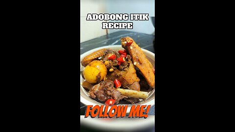 Filipino Dish Recipe ( Adobong itik )