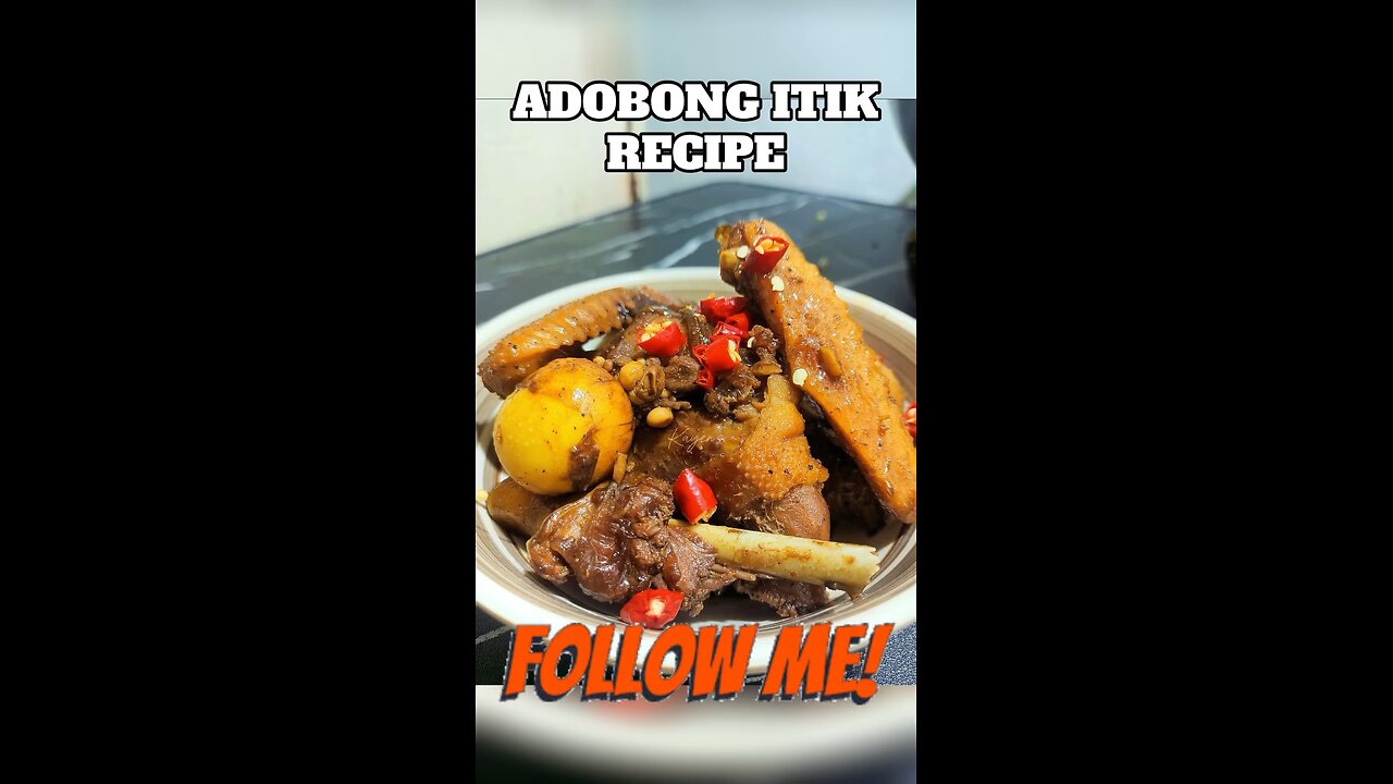 Filipino Dish Recipe ( Adobong itik )