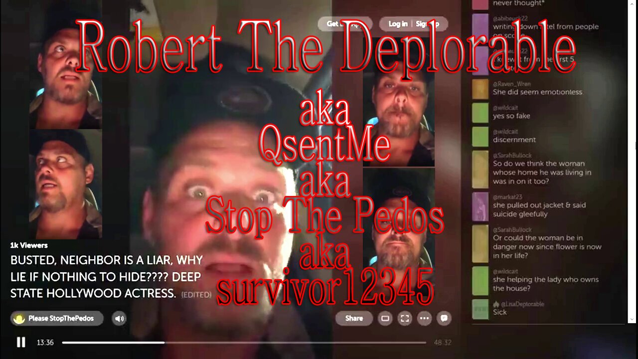 Isaac Kappy Robert The Deplorable Flower Power Deep State May 18 2019