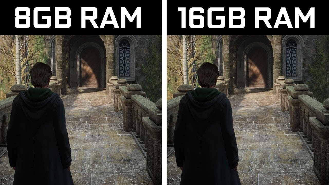 Hogwarts Legacy - 8GB RAM vs 16GB RAM | Game Play Zone