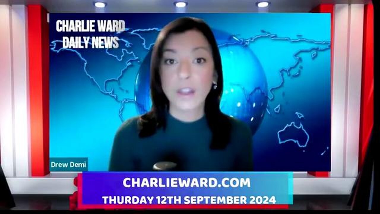 CHARLIE WARD DAILY NEWS WITH DREW DEMI THURSDAY 12TH SEPTEMBER 2024