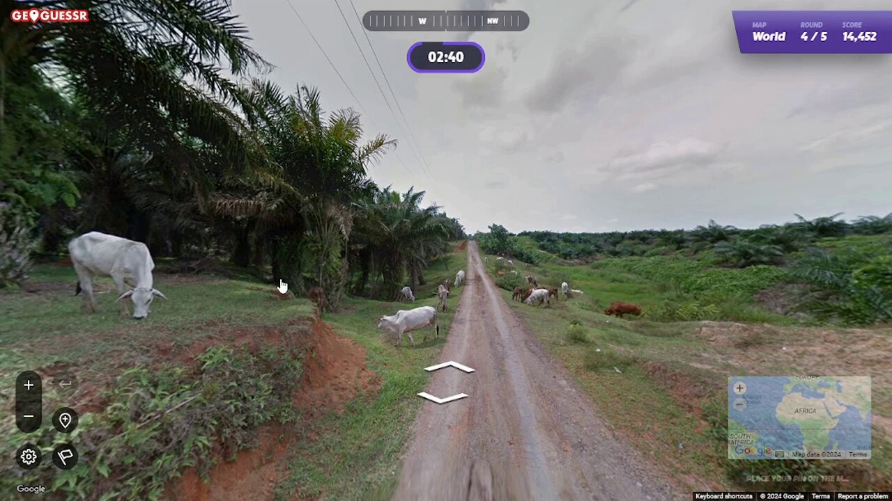 GeoGuessr : Daily Challenge, October 5, 2024