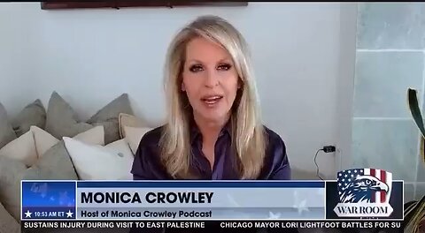 Monica Crowley suggests COVID-19 was manufactured in Ukraine.