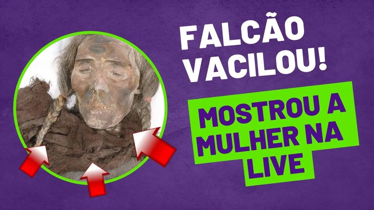 Cortes do Canal: Falcão Mostra sua Mulher na Live