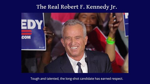 The Real Robert F. Kennedy Jr, Audio Presentation of an Article by Matthew Scully