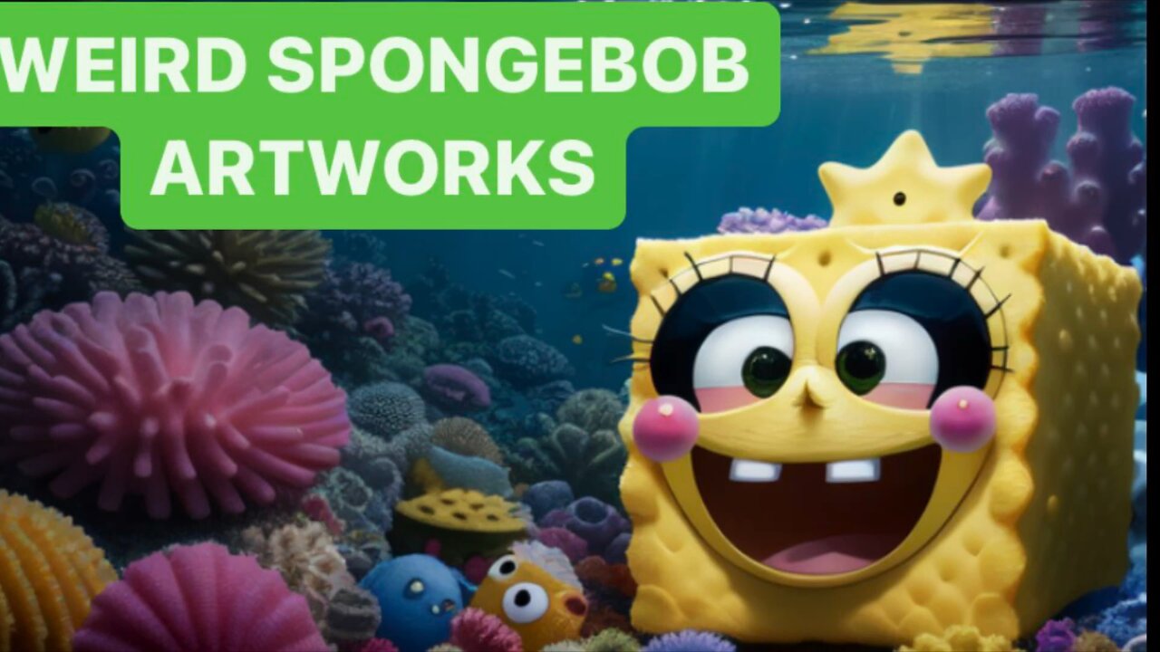 WEIRD SPONGEBOB ARTWORKS #spongebob #spongebobmusic #spongebobsquarpants #spongebobmemes