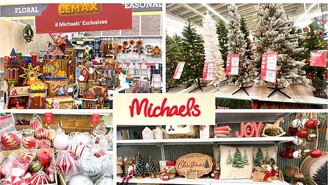 MICHAELS 🎄🎁 NICE CHRISTMAS DECORS 2023