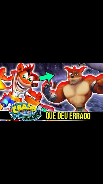 Crash 4 que Deu ERRADO | Crash Wrath of Cortex #shorts
