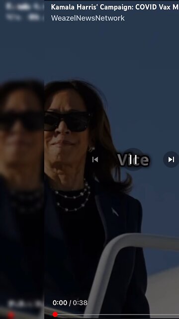 Kamala lies to your face - masked or not.