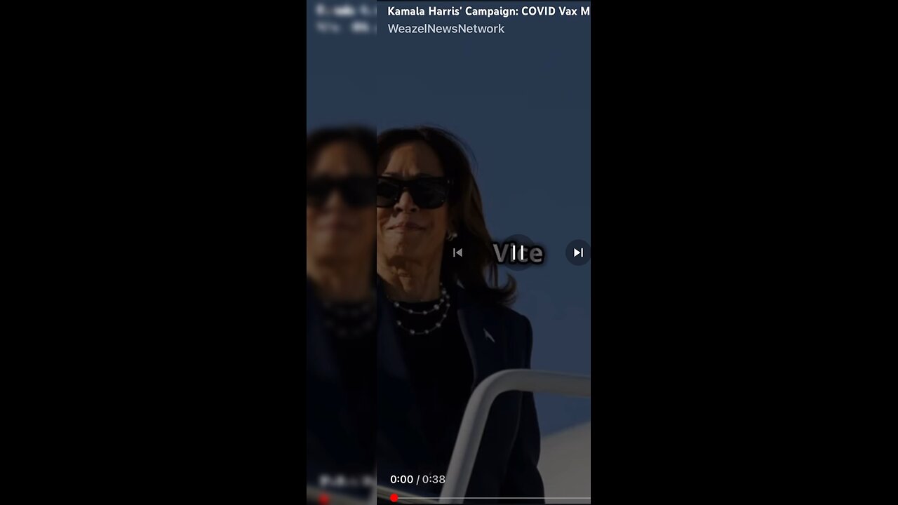 Kamala lies to your face - masked or not.