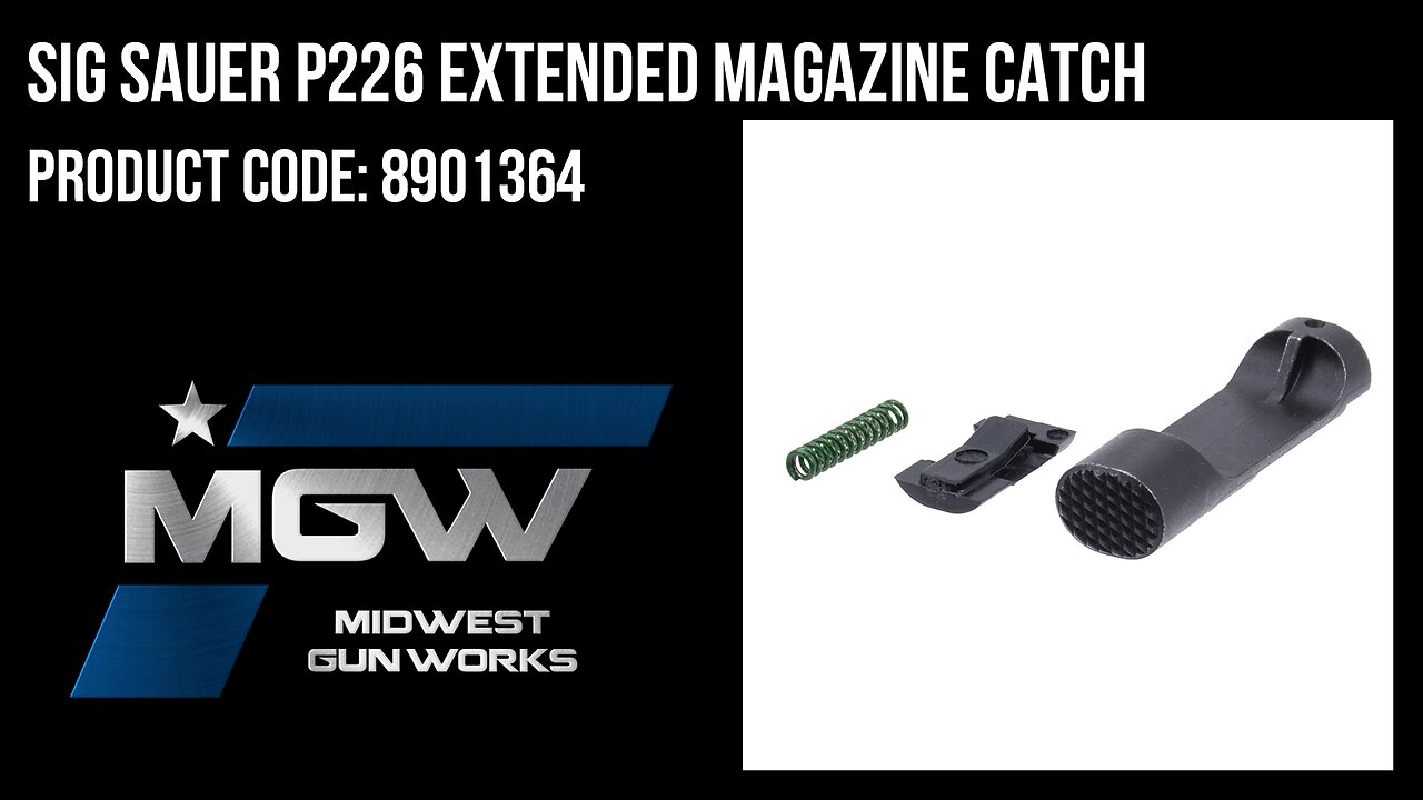 Sig Sauer P226 Extended Magazine Catch Assembly - 8901364