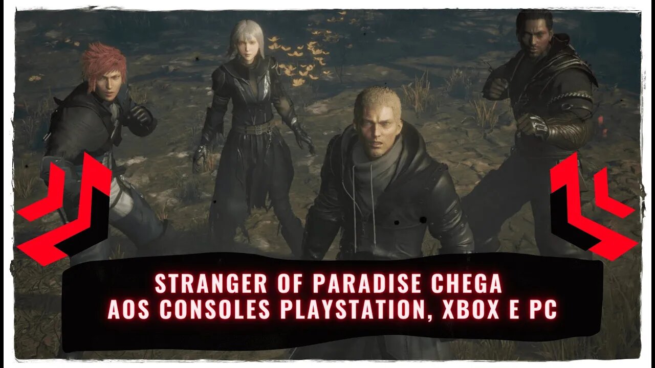 Stranger of Paradise Final Fantasy Origin PS4, Xbox One, PS5, Xbox Series e PC (Já Disponível)