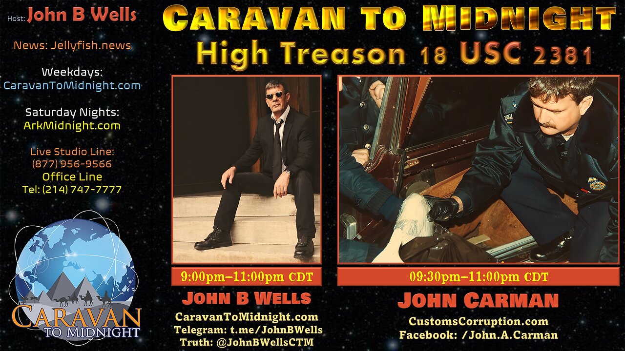 High Treason 18 USC 2381 - John B Wells LIVE