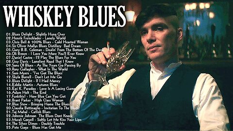 Enjoy Whiskey Blues Music - The Best Slow Blues /Rock Ballads - Fantastic Electric Guitar Blues