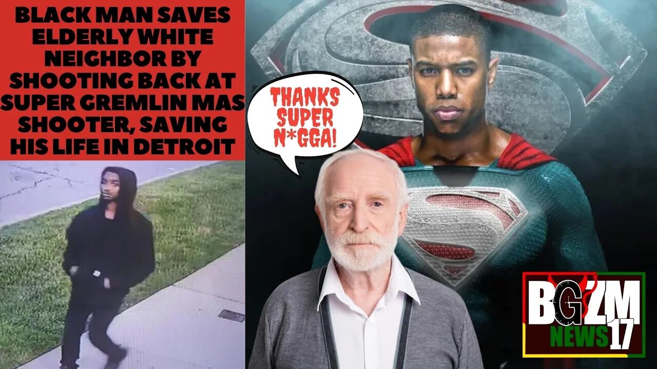 Black Man Saves Elderly White Neighbor by shooting back @ Super Gremlin Mass Shooter saving his life