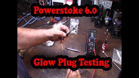 Powerstroke 6.0 glow plug troubleshooting repair P0671 P0672 P0673 P0674 P0675 P0676 P0677 P0678