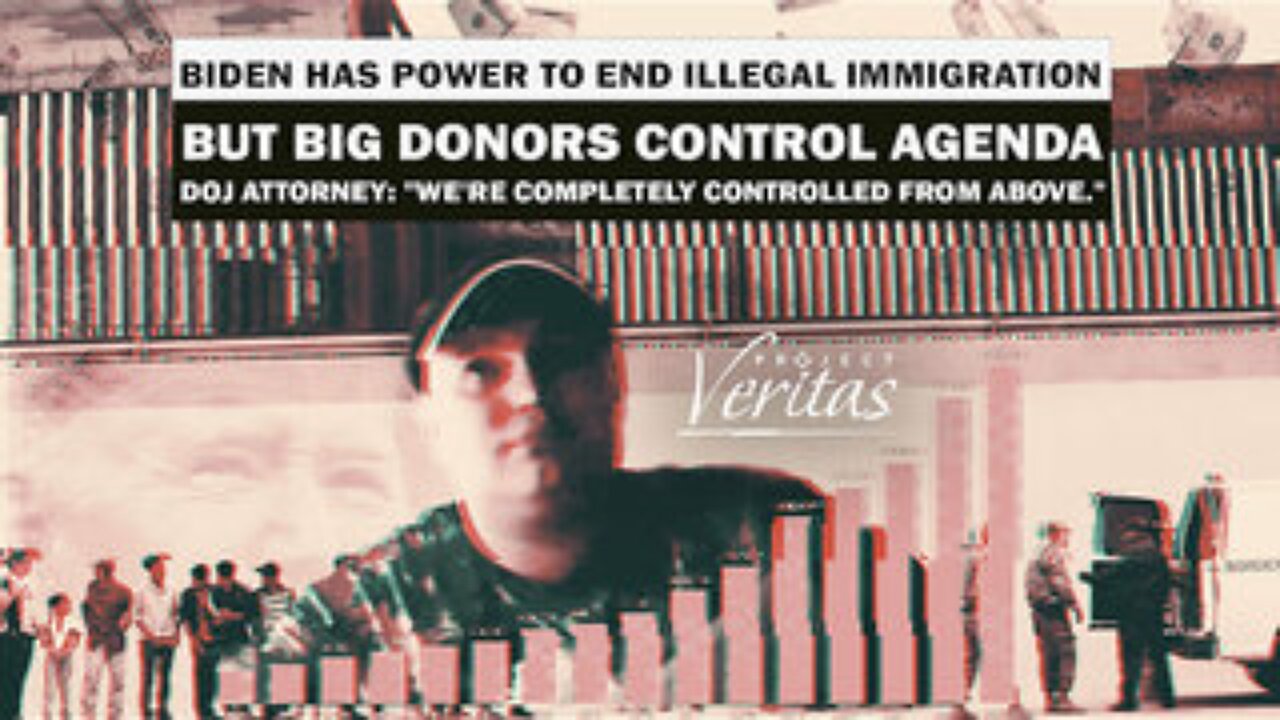 NEW: Biden has Authority to END Illegal Immigration but Democratic Mega Donors CONTROL Border Agenda