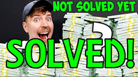 Solve This Riddle For $100,000 (Step 1)