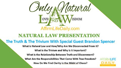 The Truth & The Trivium With Special Guest Brandon Spencer