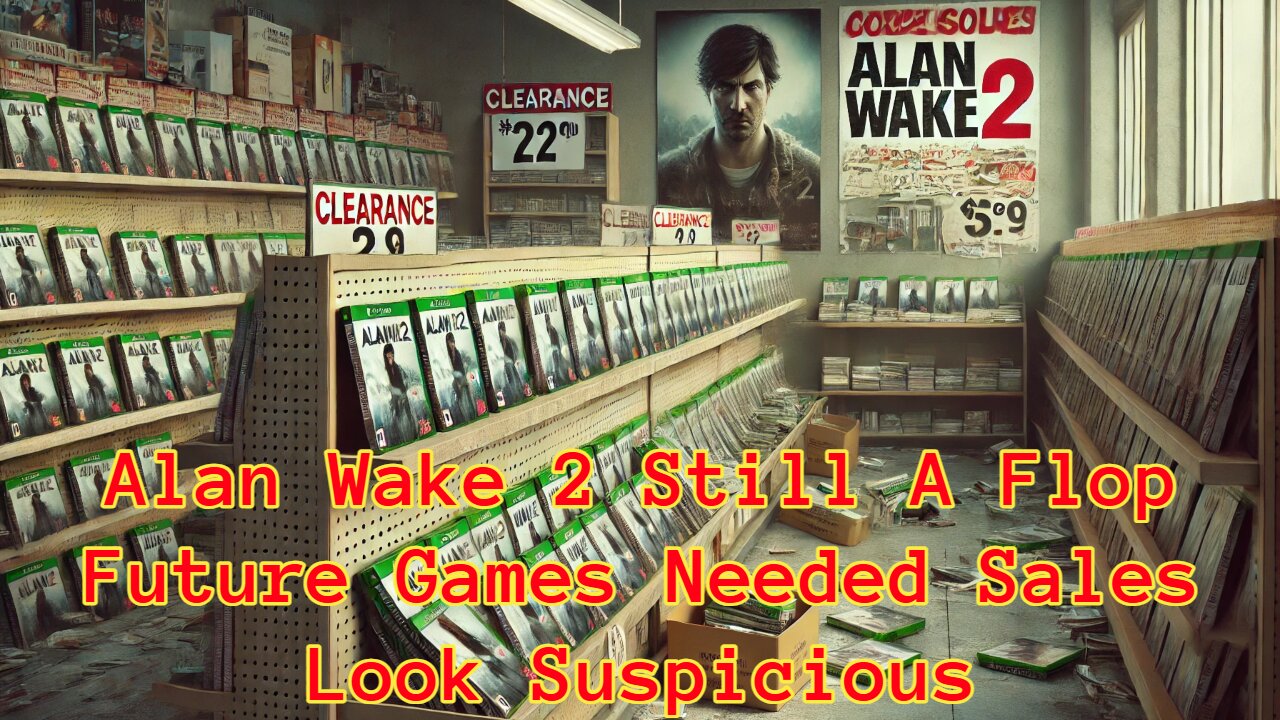 Alan Wake 2 Still A Flop