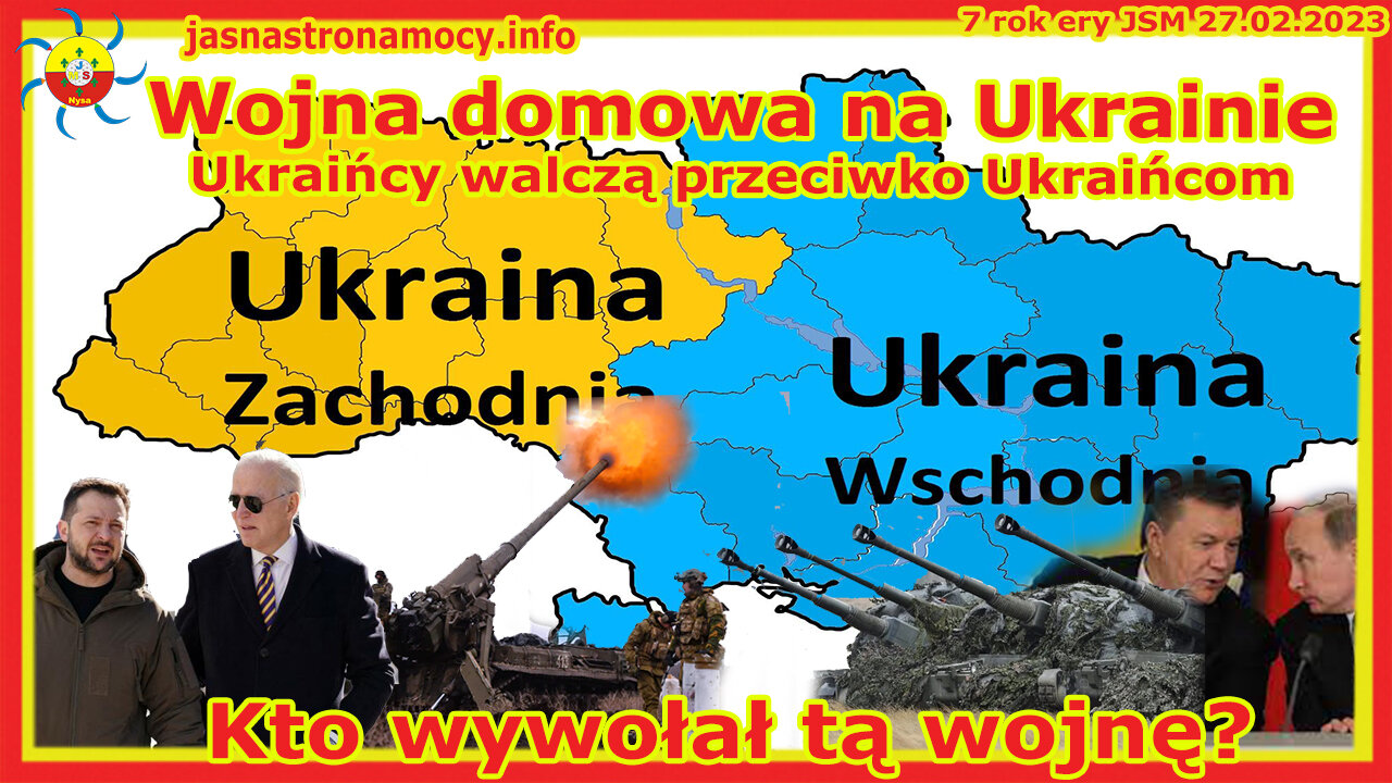 Wojna domowa na Ukrainie Ukraińcy walczą przeciwko Ukraińcom Kto wywołał tą wojnę?