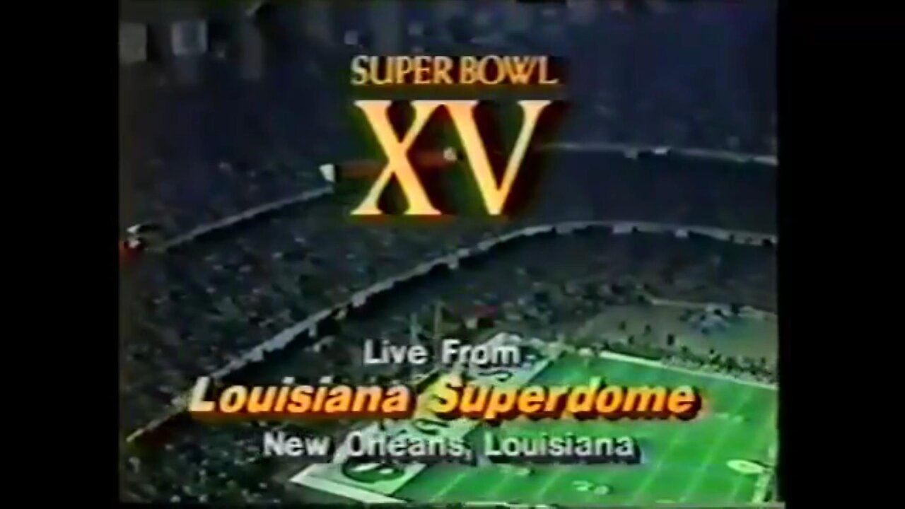 1981-01-25 Super Bowl XV Oakland Raiders vs Philadelphia Eagles