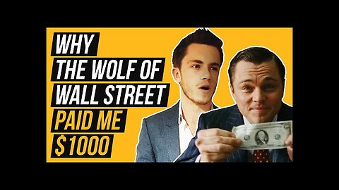 Why The Wolf of Wall Street GAVE ME Money
