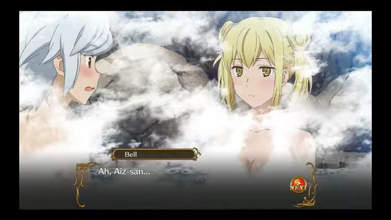 all hot spring events Is It Wrong to Try to Pick Up Girls in a Dungeon? Infinite Combate