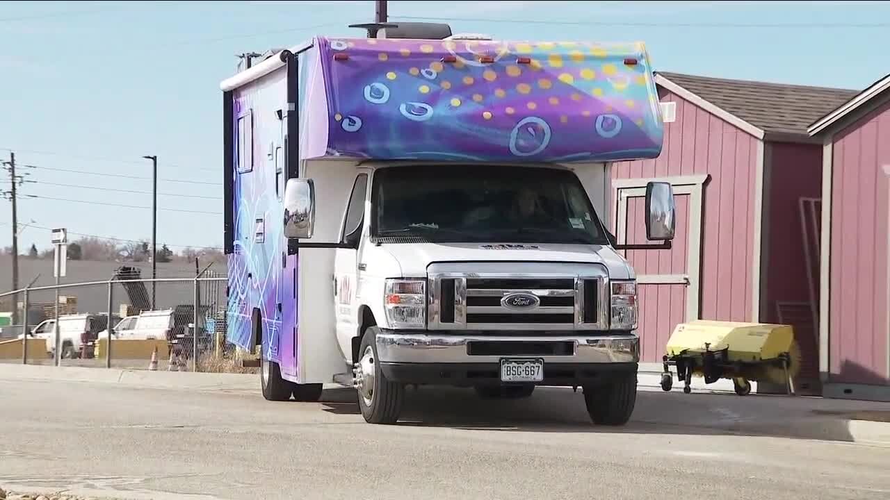 Denver's 'Little Purple Van' brings mental health help where it’s needed most