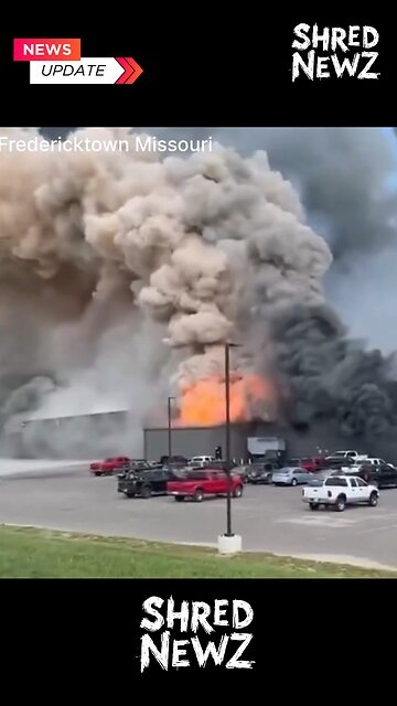 🚨 #WATCH: Massive Fire at Lithium Battery Recycling Plant Sparks Explosions