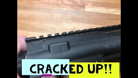 AR upper breaks