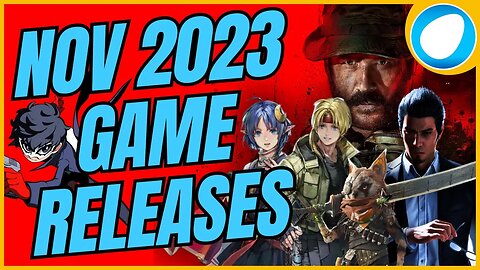 November 2023 New Game Releases