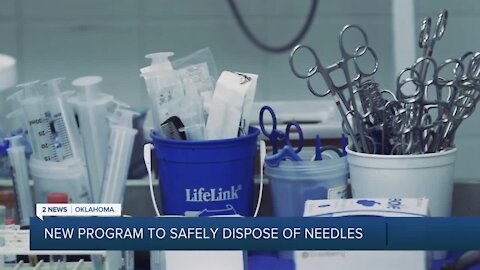 New program in Oklahoma aims to help safely dispose of needles