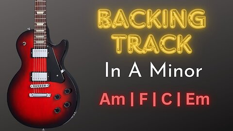 Rock/Soul Backing Track in A Minor | 85 BPM | Guitar Backing Track