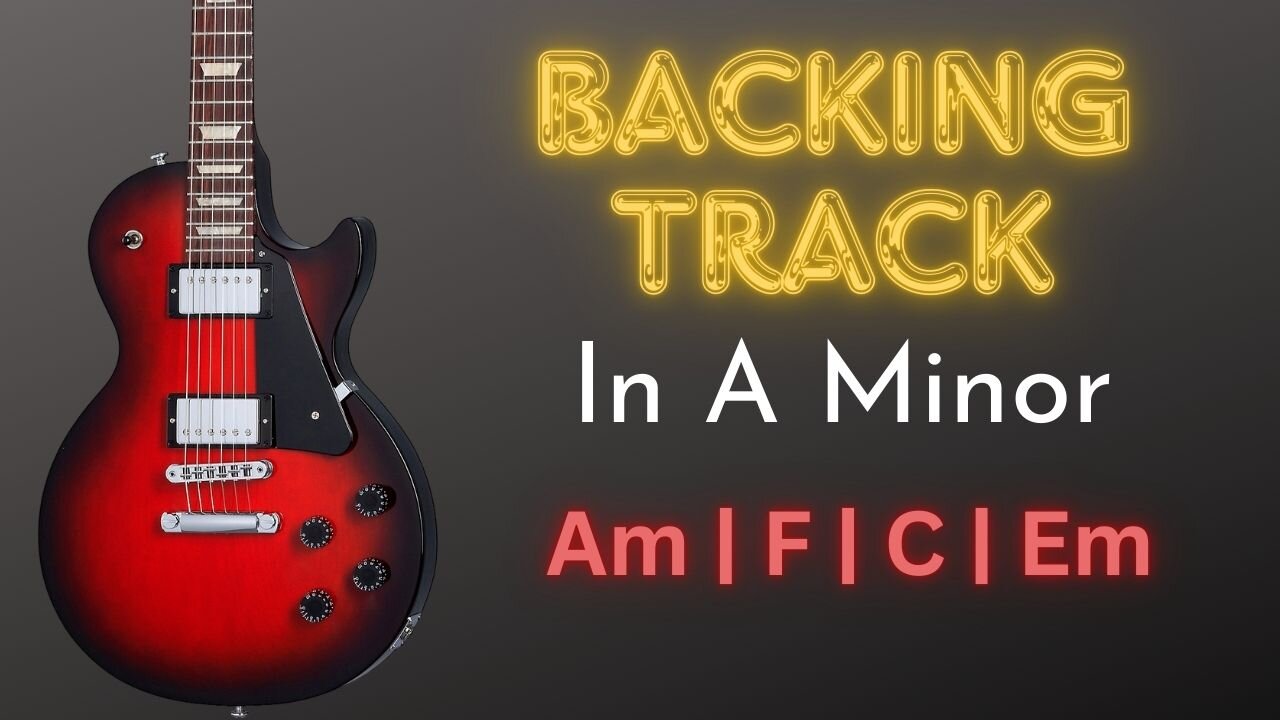 Rock/Soul Backing Track in A Minor | 85 BPM | Guitar Backing Track