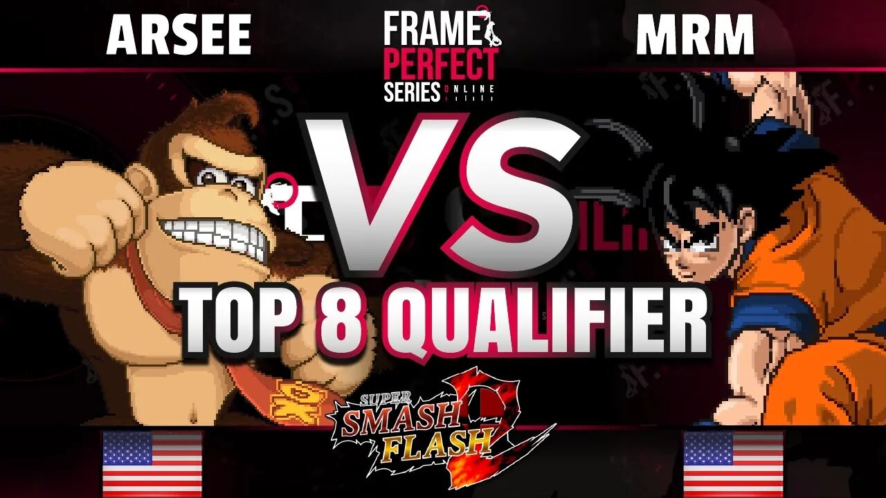 FPS6 Online - Arsee (Donkey Kong) vs. MrM (Goku) - SSF2 Top 8 Qualifier