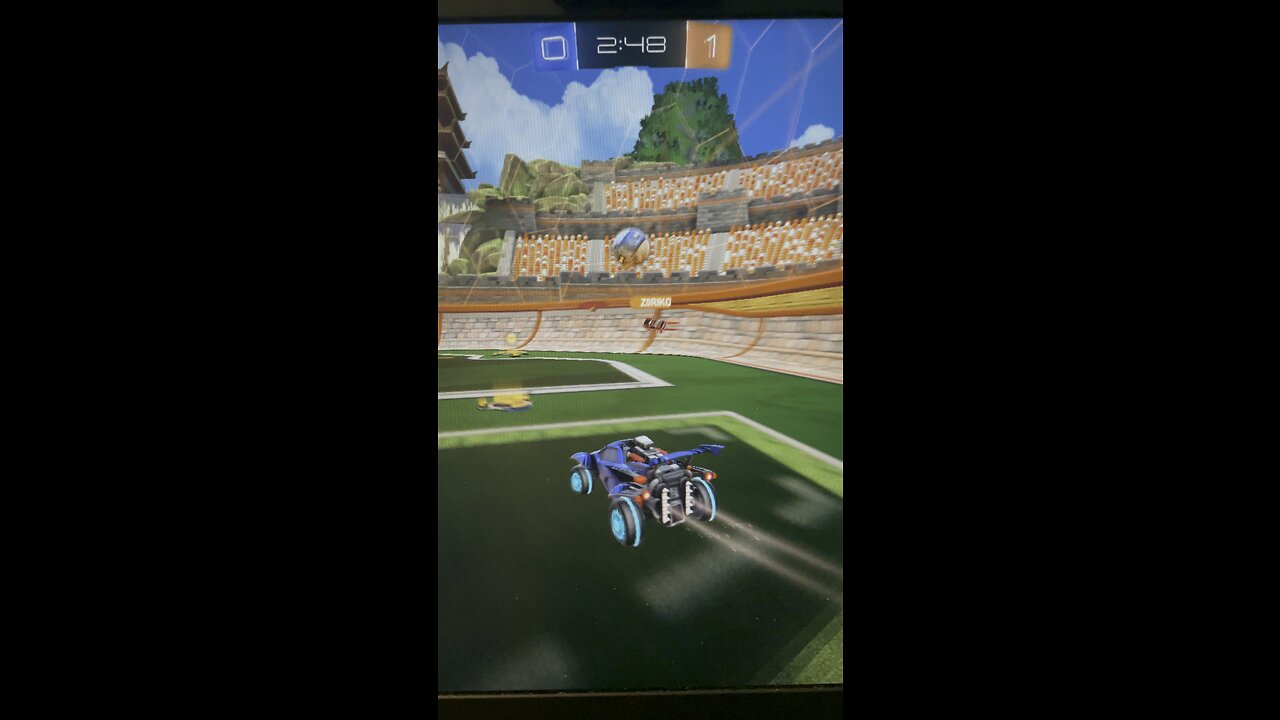 My best double tap in rocket league