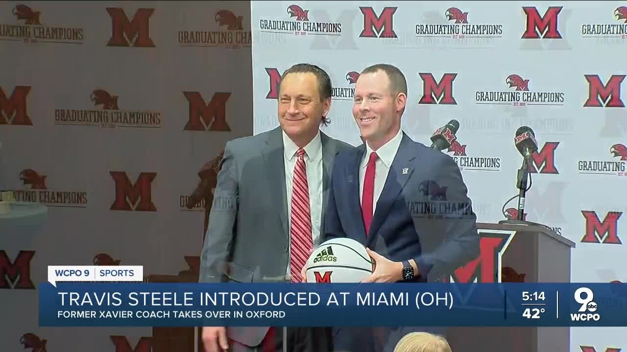 Former Xavier coach Travis Steele introduced as new Miami of Ohio basketball coach