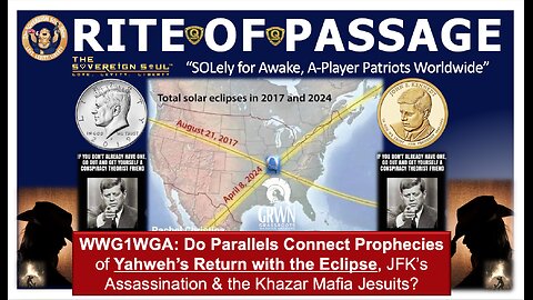 Do Parallels Connect Yahweh’s Return with Eclipse, JFKs Assassination & Deep State Vatican Jesuits?