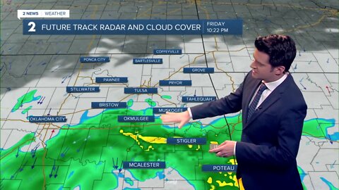 Measurable rain for some