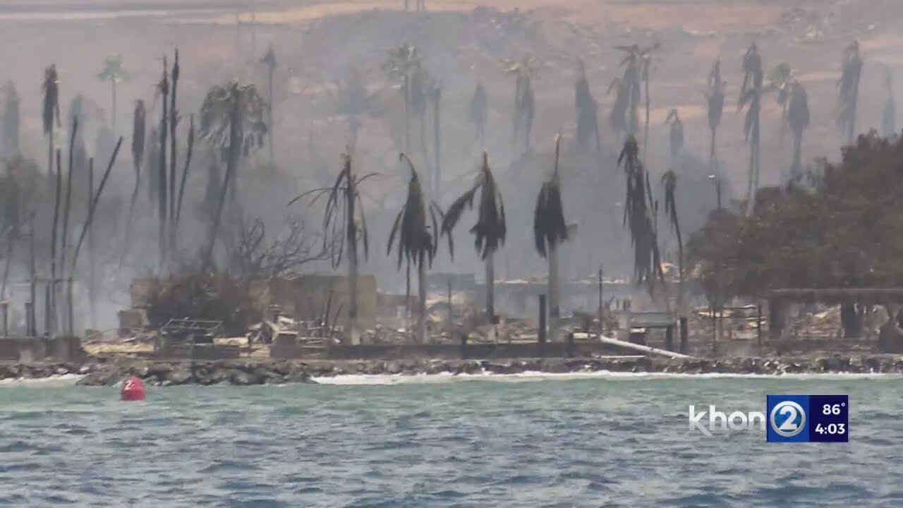 Maui’s historic Lahaina is burning