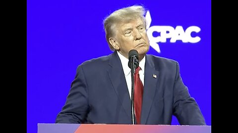 WATCH NOW LIVE Trumps speaks at CPAC