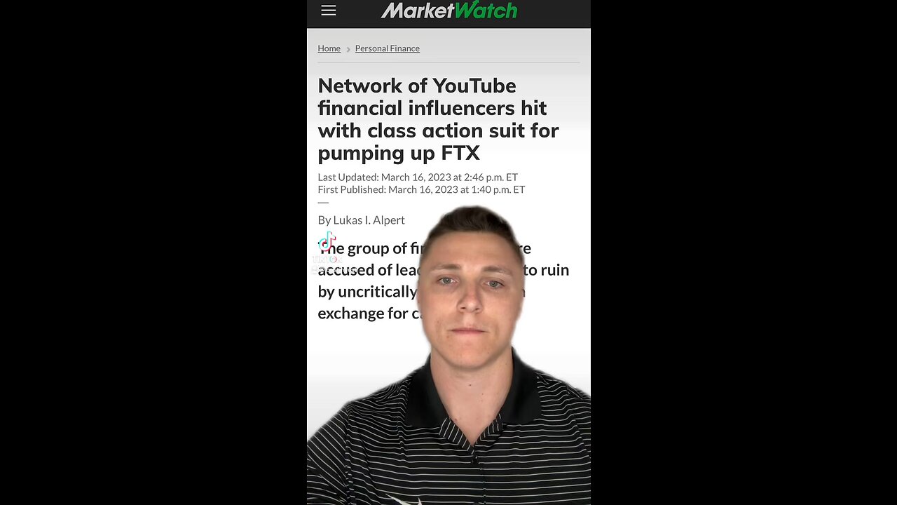 FTX YouTubers Graham Stephen & More Sued!