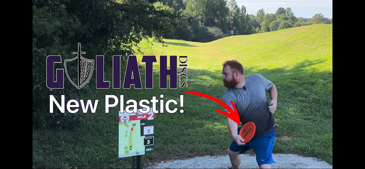 Trying Out Goliath Discs New Plastic!