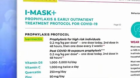 #Ivermectin: If you're taking it chance of COVID-19 "actually approach zero!"